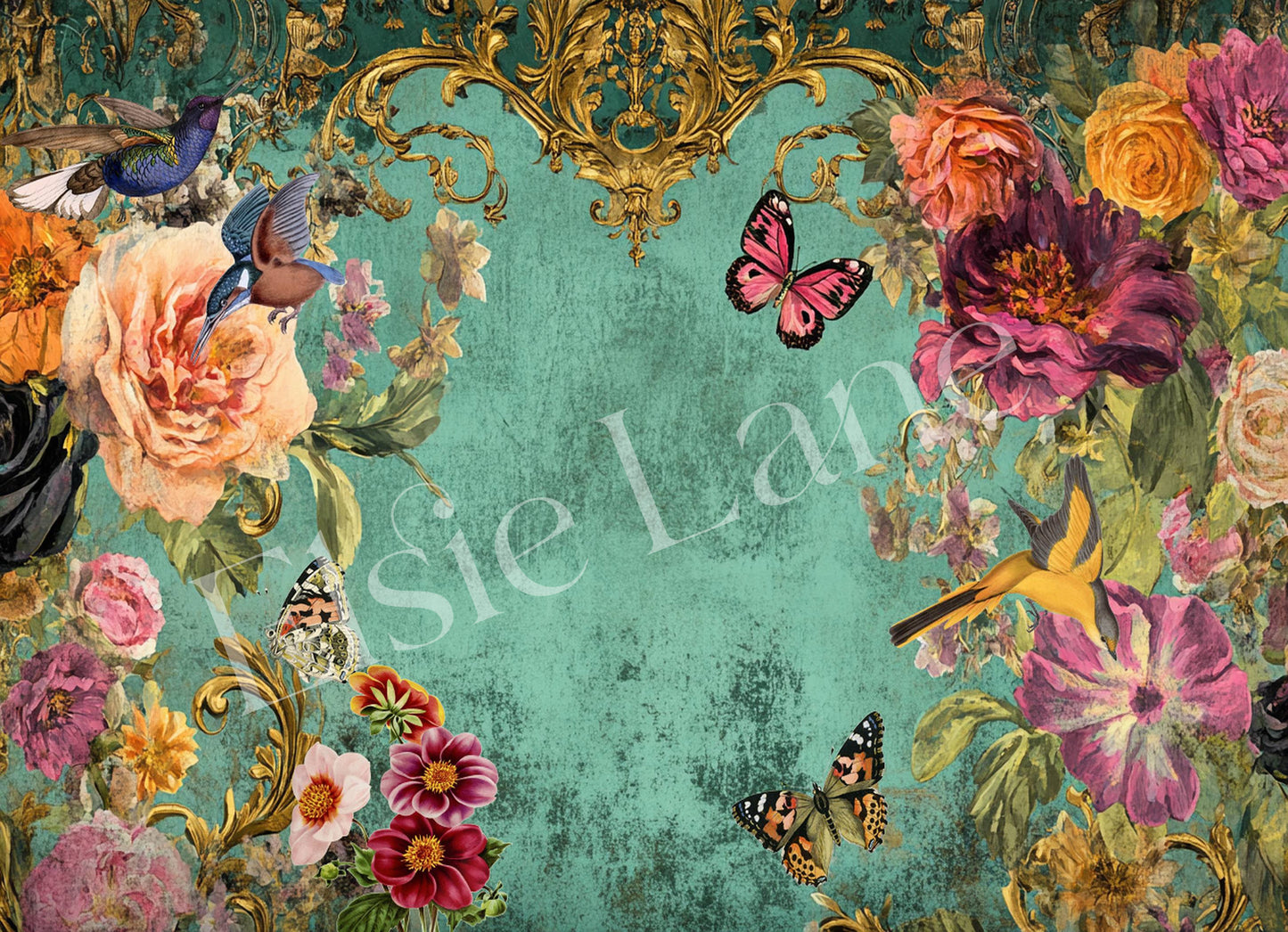Petalicious - Elsie Lane Decoupage Paper