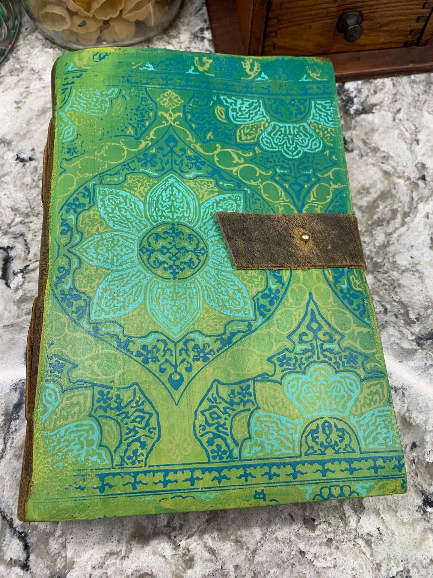 Leather Art Journal - Class in a Box