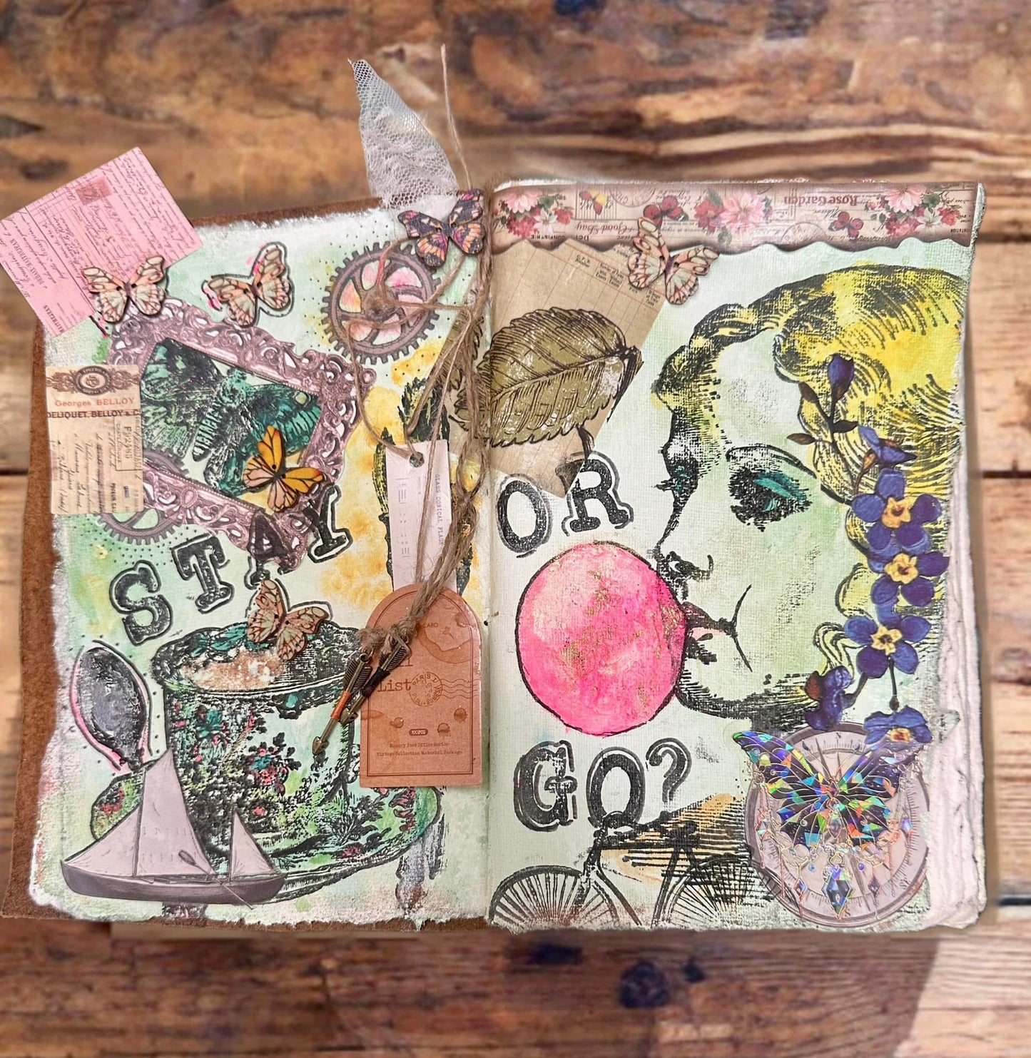 Leather Art Journal - Class in a Box