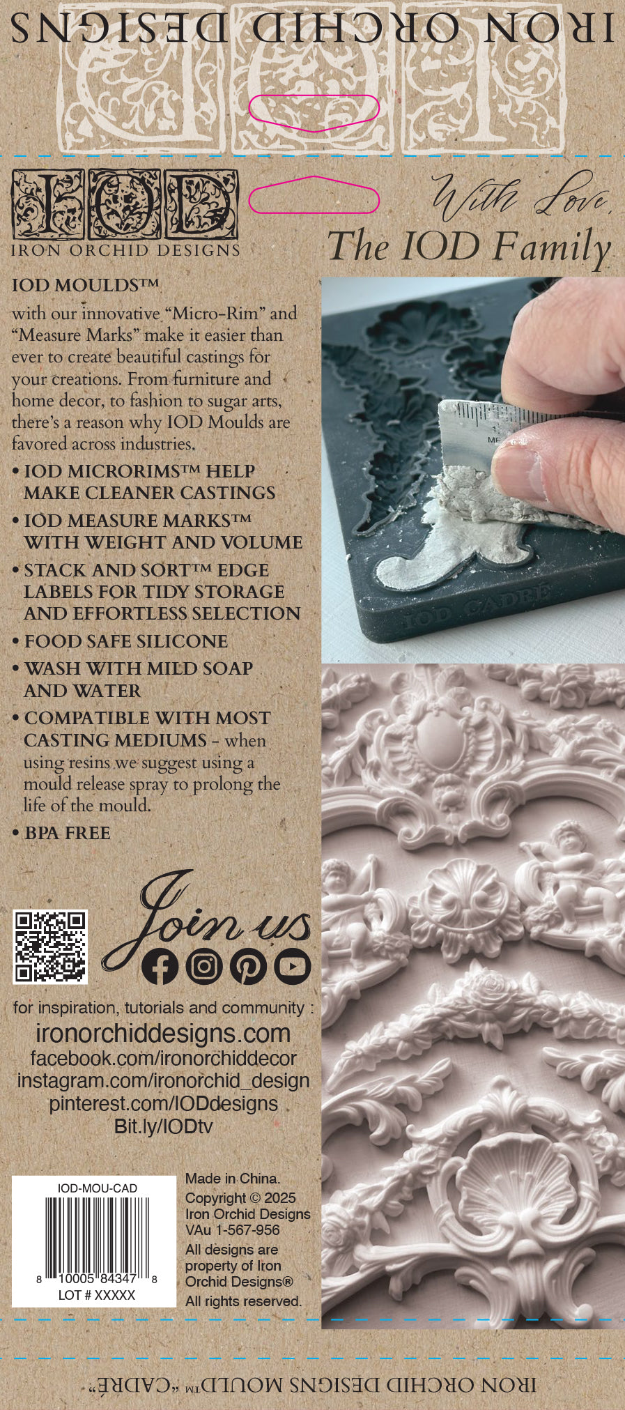 Cadre' IOD Moulds - IOD (2026 Summer Release)