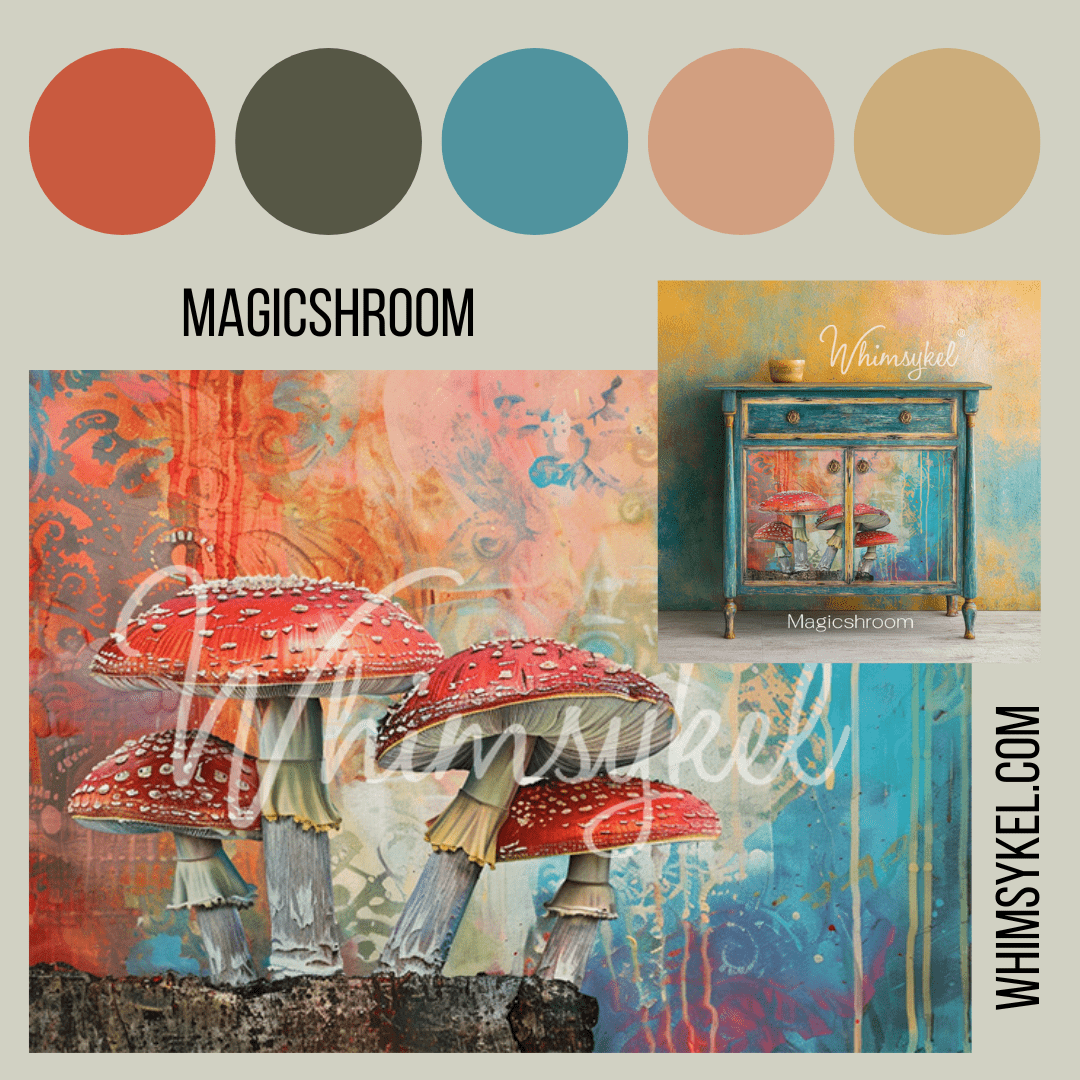Magicshroom | 18 lb Decoupage Tissue Paper | 2 Sizes