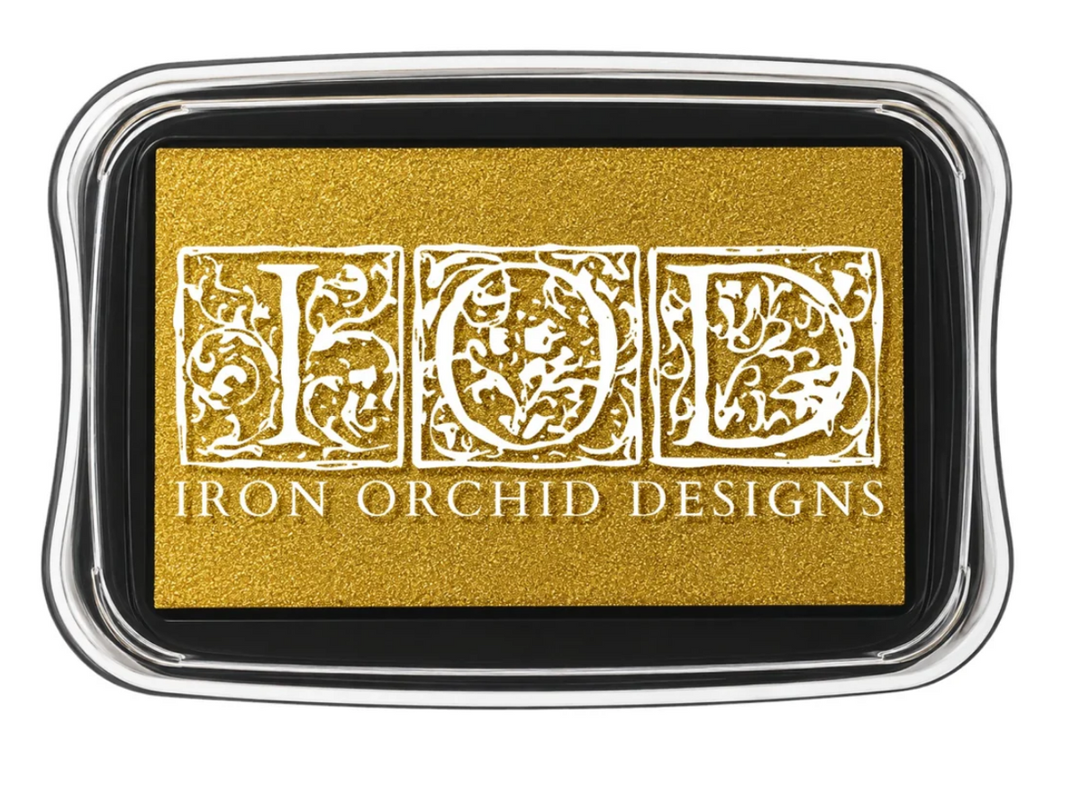 Gold Shimmer IOD Decor Ink Pad