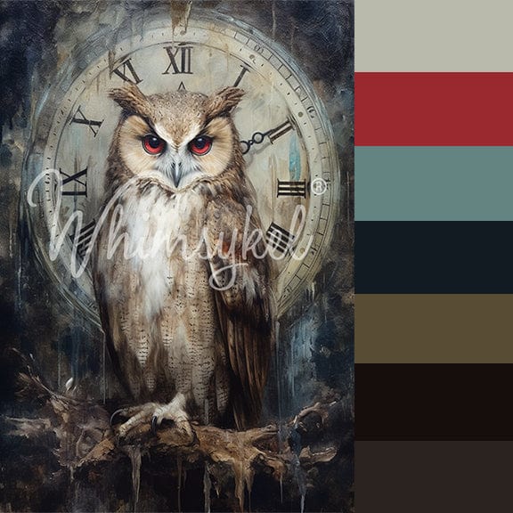 Timekeeper | 18 lb Decoupage Tissue Paper | 2 Sizes