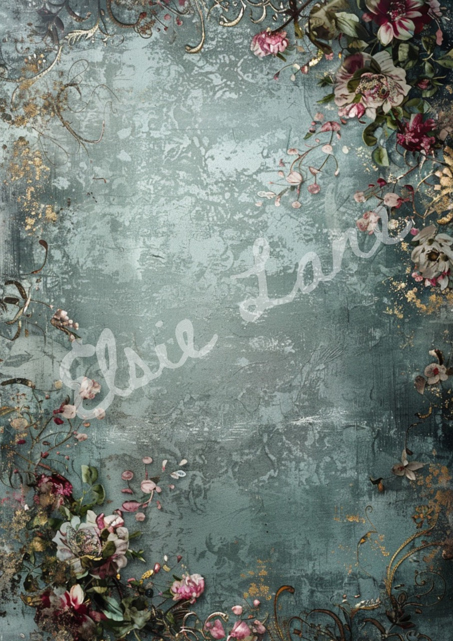 Velvet Garden Frame - (2026 Spring Release) Elsie Lane Decoupage Paper