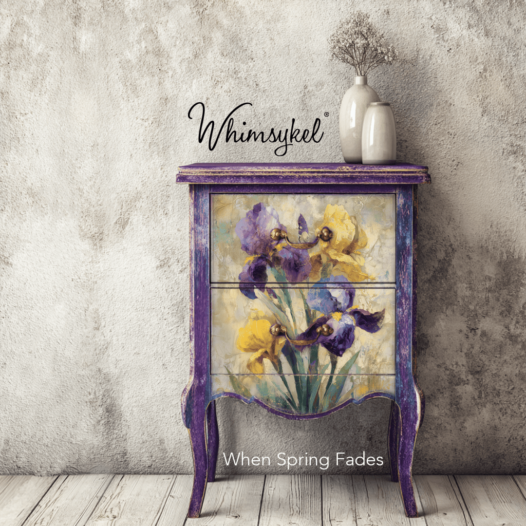 When Spring Fades | 18 lb Decoupage Tissue Paper | 14x20 in