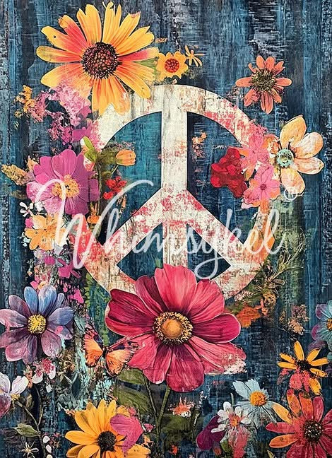 Petals of Peace - Whimsykel Paper image 0