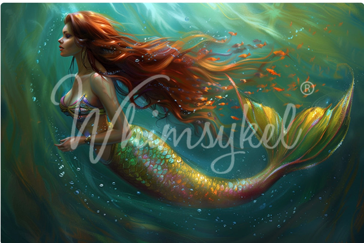 Nadia (Mermaid) - Whimsykel Paper image 0