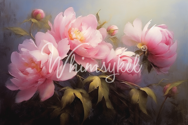 Romantic Peonies - Whimsykel Paper image 0