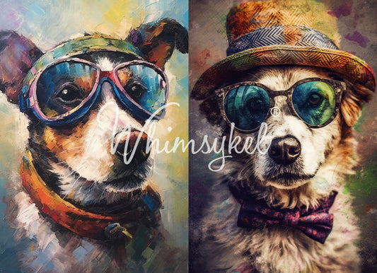 Rascal / Dogee Duo - Whimsykel Paper image 0