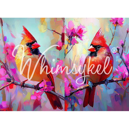 Cardinal Companions - Whimsykel Paper image 0
