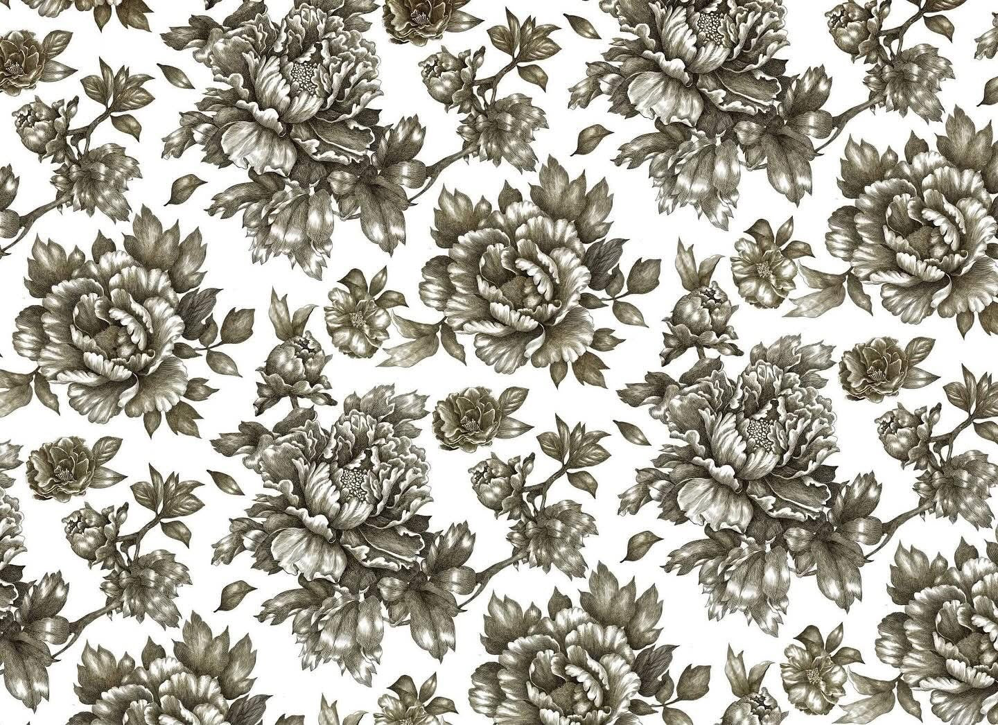 Paintable Florals - Roycycled Decoupage image 0
