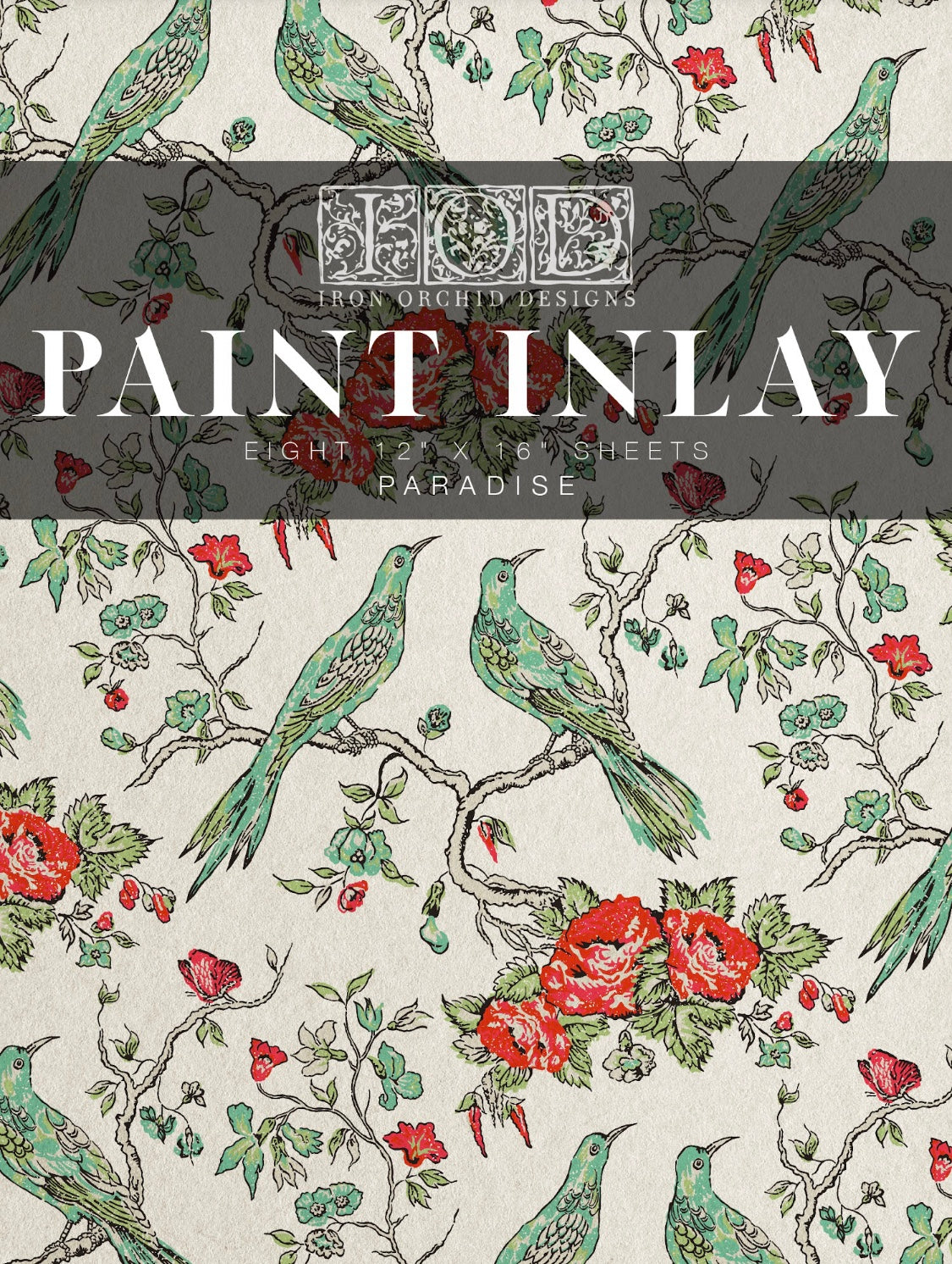 Paradise IOD Paint Inlay image 0