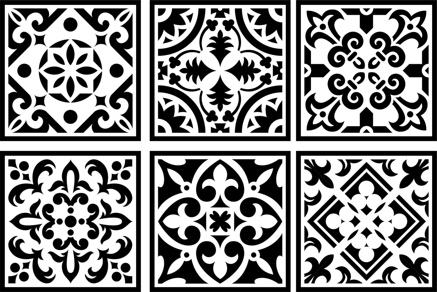 Moroccan Mini Set - JRV Stencil image 0