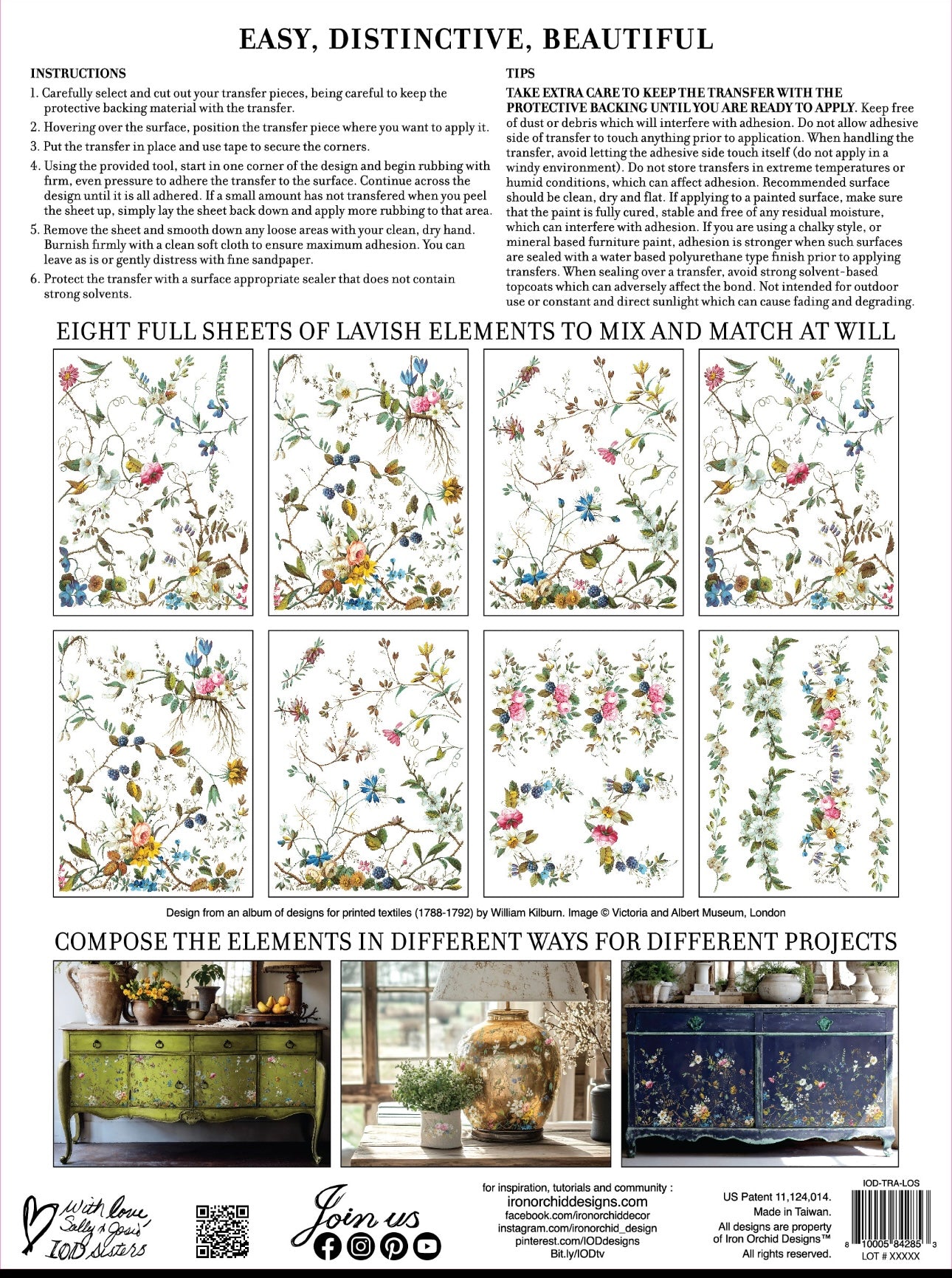 Lost Garden - IOD Decor Transfer image 1