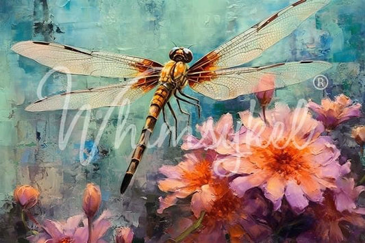 Dragonfly Dance - Whimsykel Paper image 0