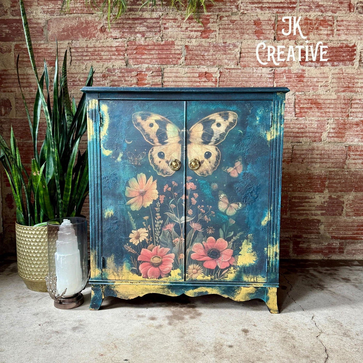 Midnight Moth |18lb Decoupage Tissue Paper | 21x29 in
