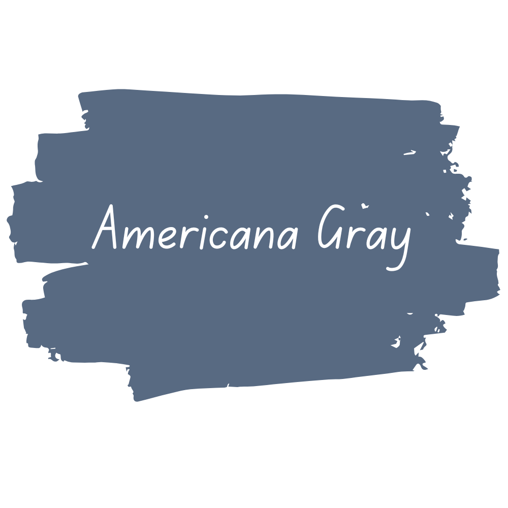 Miss Lillian's NO WAX Chock Paint - Americana Gray