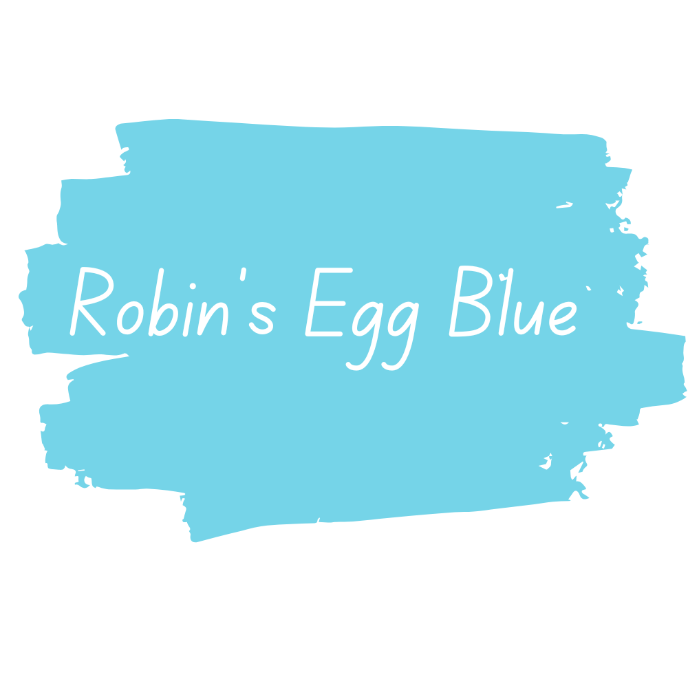 Miss Lillian's NO WAX Chock Paint - Robin's Egg Blue