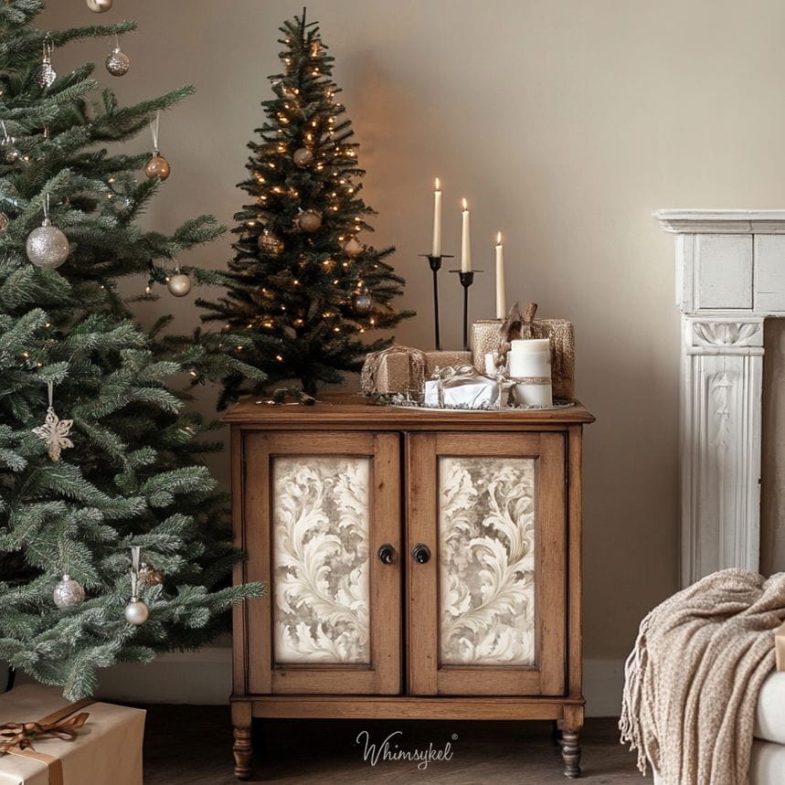 Neutral Baroque |18lb Decoupage Tissue Paper | 21x29 in