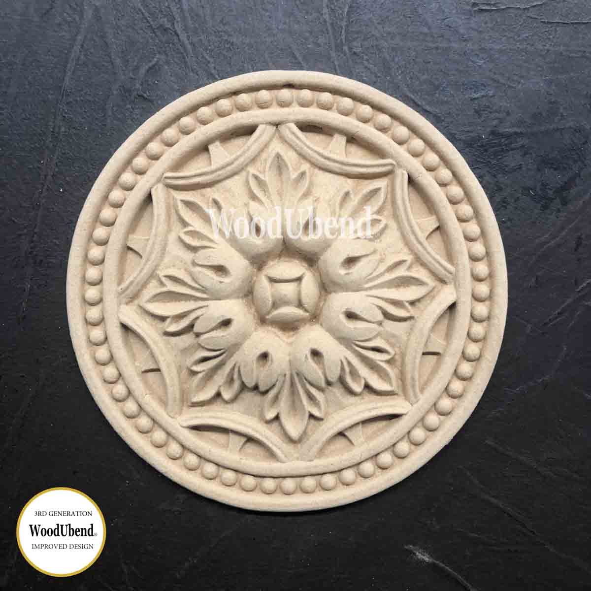 Pack of Two Centrepieces WUB1384 14x14cm - WooduBend