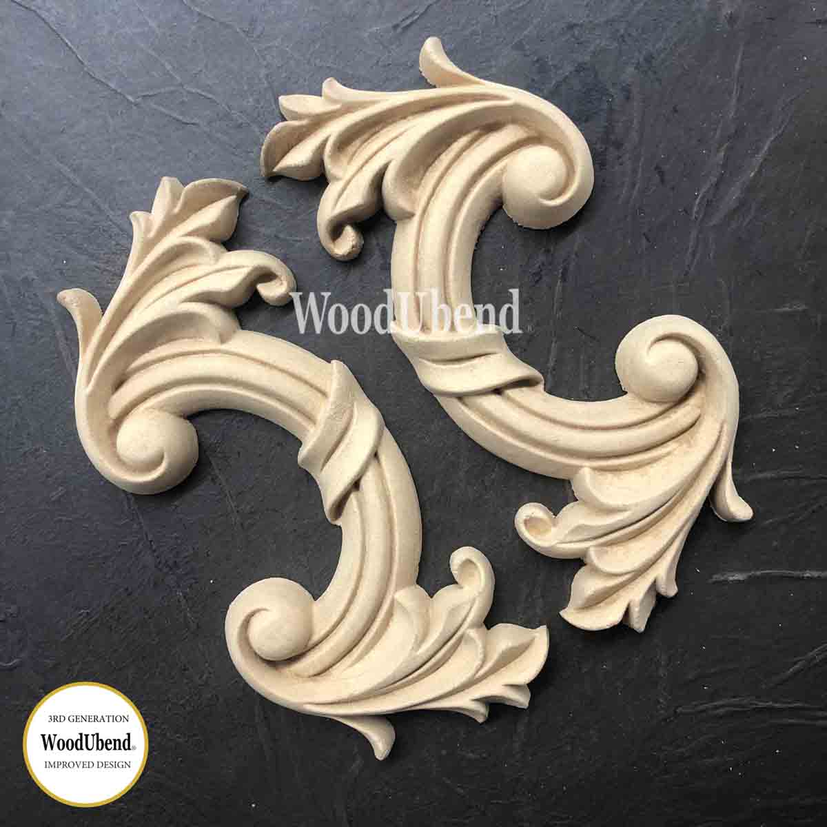 Set of Crescents WUBX1017 8x17cm - WooduBend