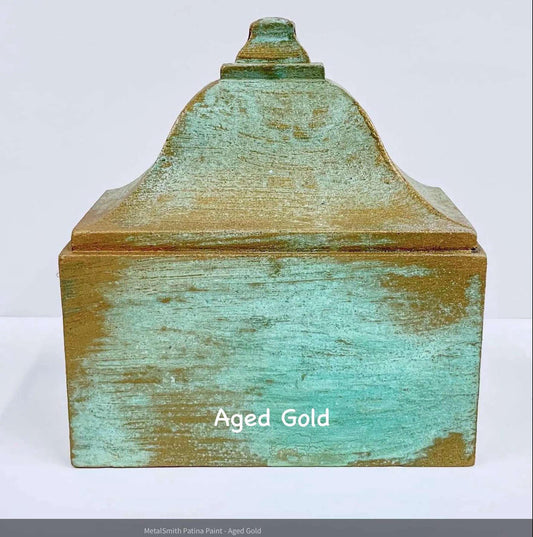 MetalSmith Patina Paint - Aged Gold