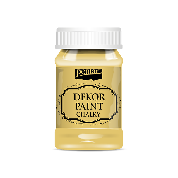 Tangerine Pentart Dekor Paint - Chalky Paint