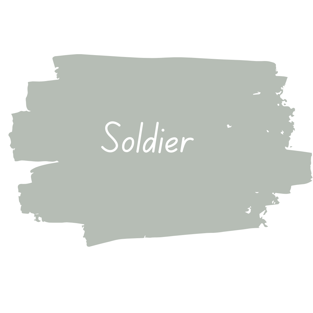 Miss Lillian's NO WAX Chock Paint - Soldier