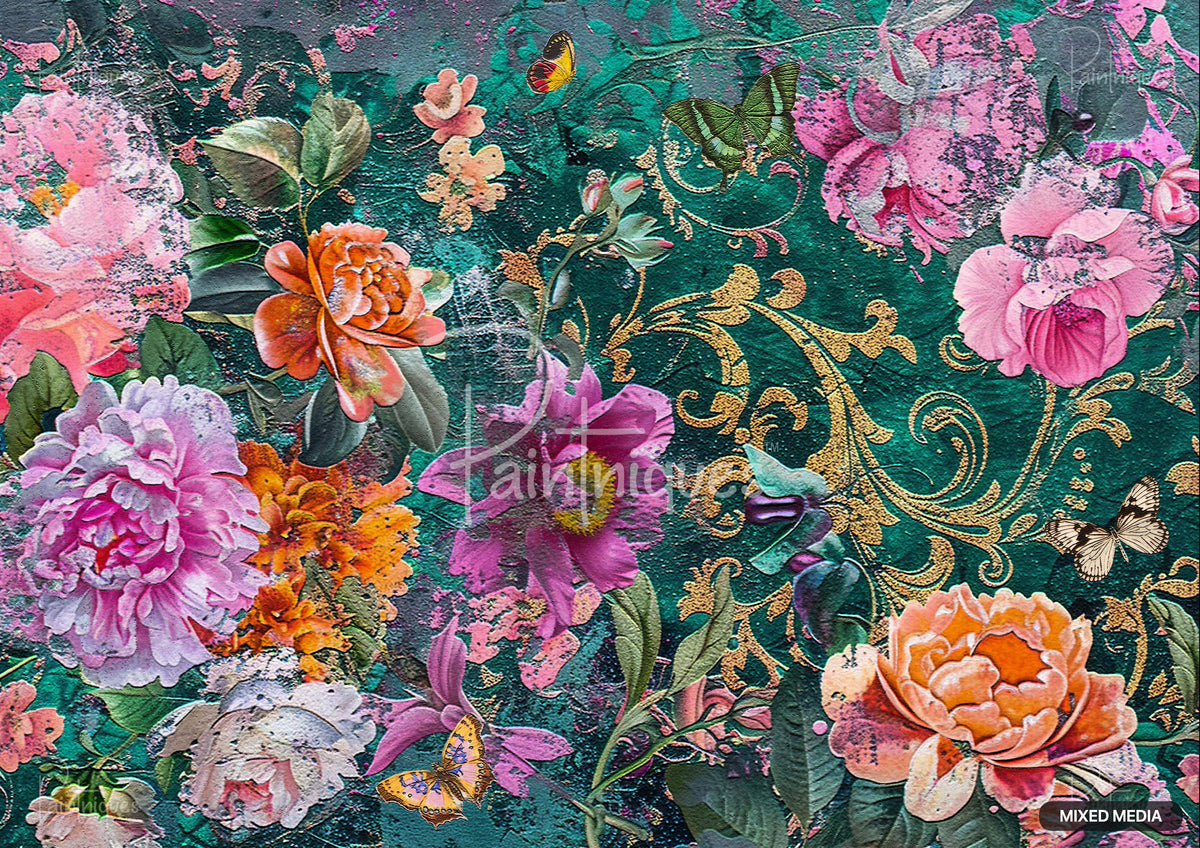 Wild Abundance Decoupage Paper - Paintniques