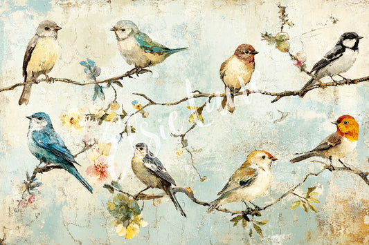 Songbird Society - Elsie Lane Decoupage Paper image 0