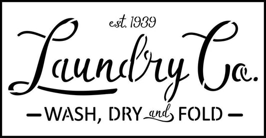 Laundry Co - JRV Stencil  image 0