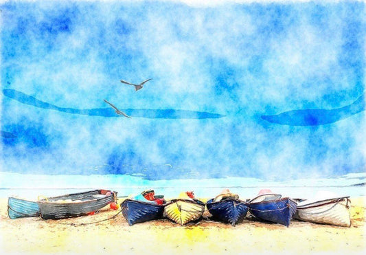Coastal Blue - Mint by Michelle Decoupage image 0