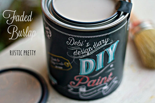 Faded Burlap DIY Paint image 0