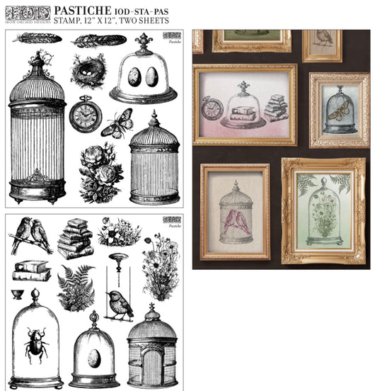 Pastiche Stamps IOD Set of Two Sheets  image 0
