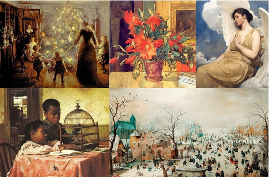 Fine Art Christmas - Roycycled Decoupage image 0