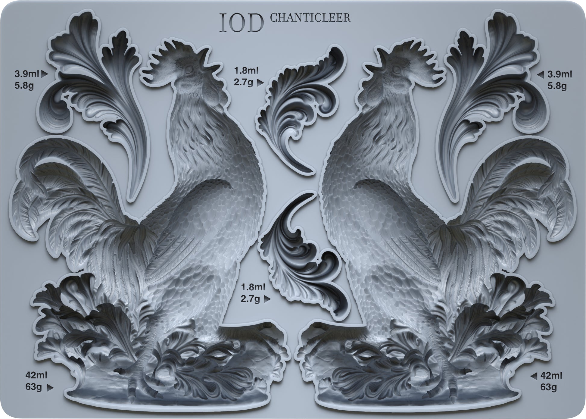 Chanticleer - IOD Mould image 0