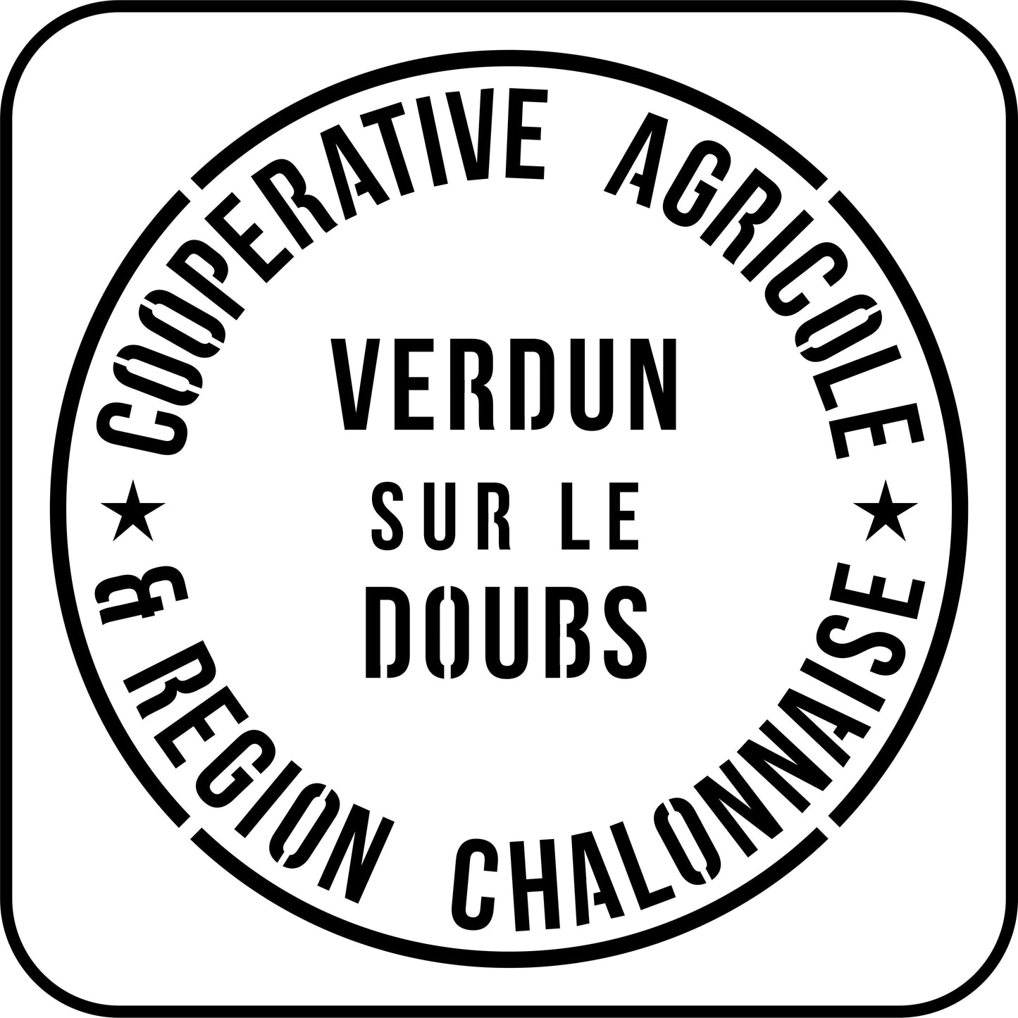 Cooperative Agricole - JRV Stencil image 0