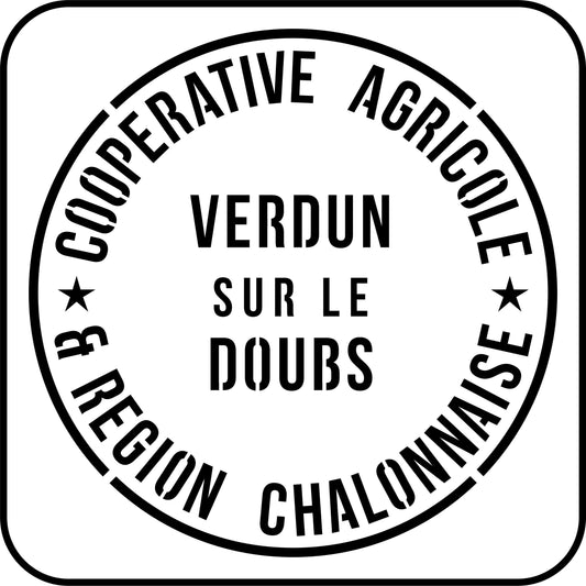 Cooperative Agricole - JRV Stencil image 0