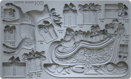 Santa’s Sleigh (Limited) IOD Moulds  image 0