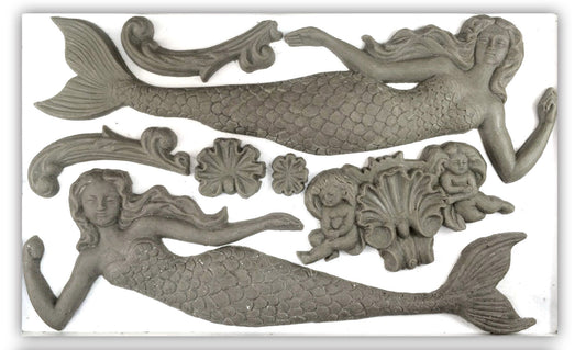 Sea Sisters IOD Moulds