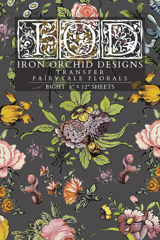 Fairytale Floral - IOD Decor Transfer