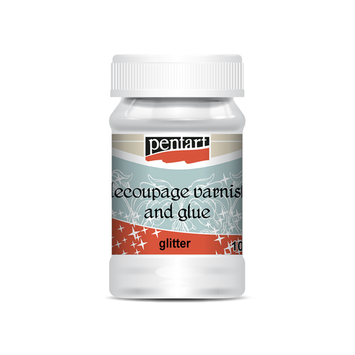 Decoupage Varnish Glue Glitter