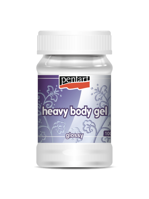 Heavy Body Gel Glossy -transparent