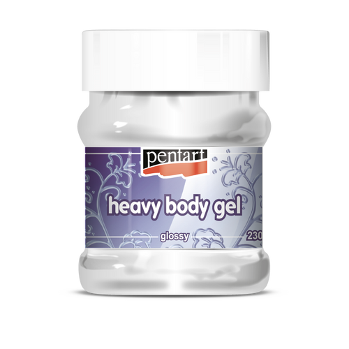 Heavy Body Gel Glossy -transparent