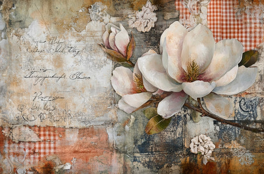 Magnolia Picnic - Elsie Lane Decoupage Paper image 0