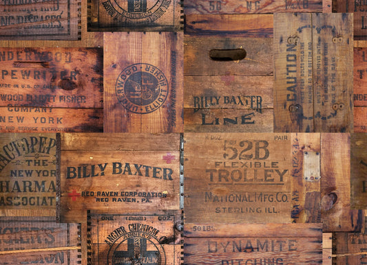 Crate collage  - Roycycled Decoupage  image 0