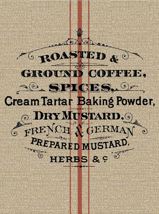 Grain Sack - Roycycled Decoupage image 0