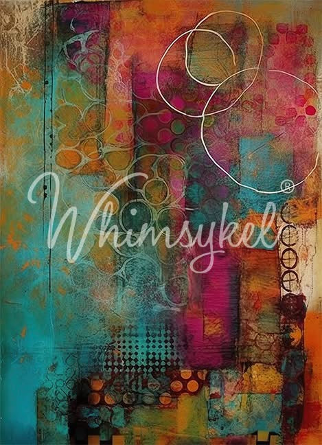 Colorful Echos - Whimsykel Paper image 0