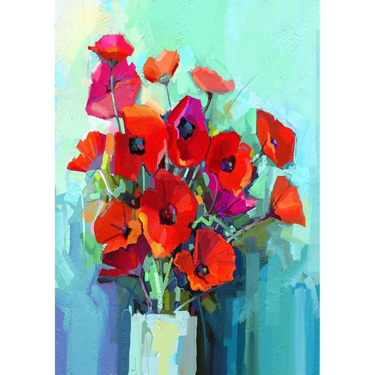 Poppies - Mint by Michelle Decoupage image 0
