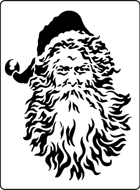 Pere Noel - JRV Stencil image 0